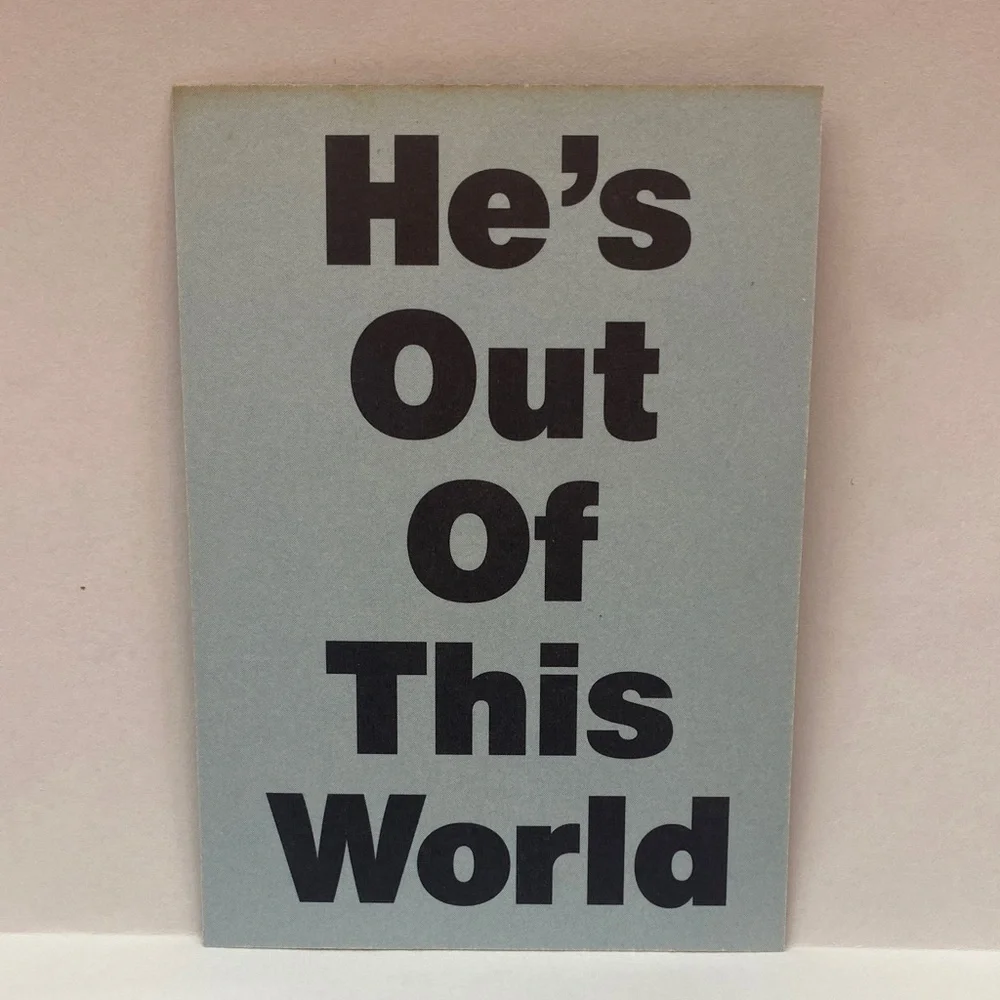 Michael Jordan He’s Out of this World Card (062)